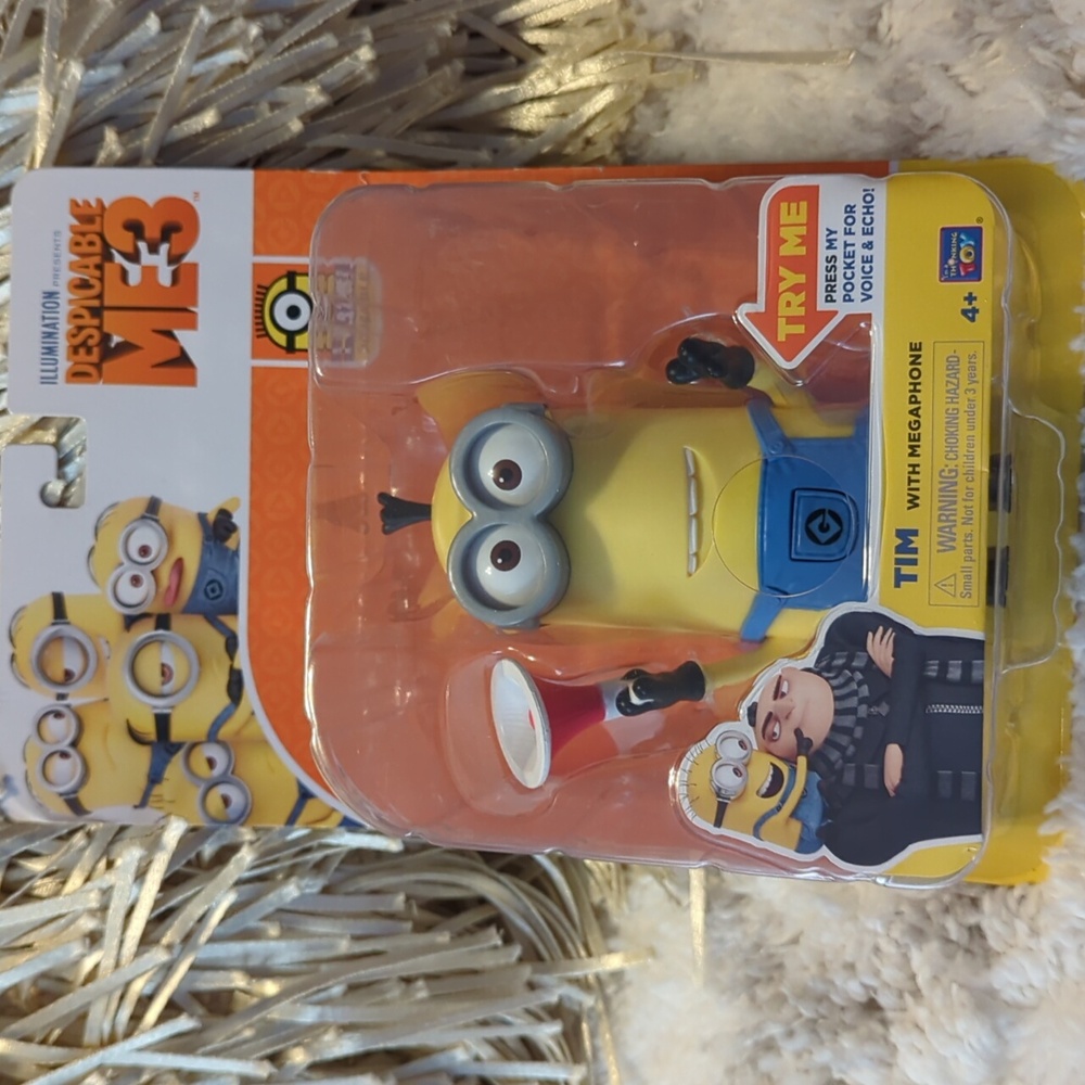 Minions TIM w/Megaphone, Despicable Me 3, NIB